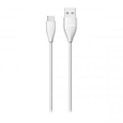 Cable USB Tipo C Blanco 2 Metros