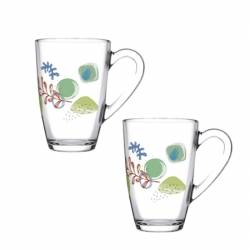 Set De Jarros Mug x2 Unid. 330cc