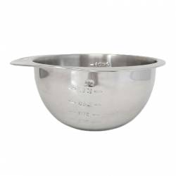 Bowl Circular de Acero Inoxidable 25cm