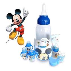 Set Recin Nacido Disney Mickey Celeste