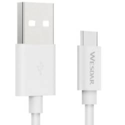 Cable de Carga Wesdar USB Tipo C