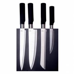Set de Cuchillos Cocina&Bazar con Rack 5 Piezas