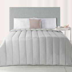 Acolchado Microfibra Denver Gris Perla 220x240