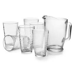 Juego de Vasos Trago Largo + Jarra x7 Piezas Libbey