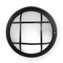 Tortuga Led Redonda Faroluz Popipropileno con Reja 15W