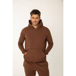 Buzo Hombre Canguro Liso Talle S-XXL