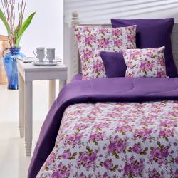 Acolchado Danubio Microfibra Violeta 160x236