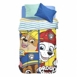 Acolchado Panel Reversible 1 1/2P 155x240 PAW Patrol