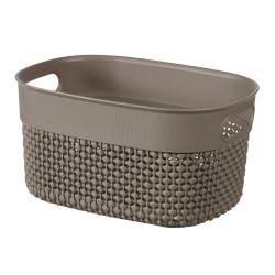 Canasto Plástico Curver Filo Xs Café