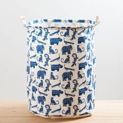 Cesto de Ropa Lett Azul 