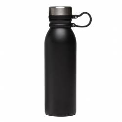 Botella Waisser Trmica 600ml Acero Inoxidable Negra