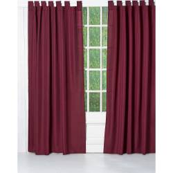 Cortina Rafia 2 Paos 145x210 cm Bordo