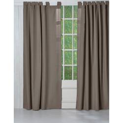 Cortina Rafia 2 Paos 145x210 cm Vison