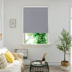 Cortina Roller Blackout 120x160 cm Gris