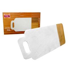 Tabla De Mármol Y Madera Tk