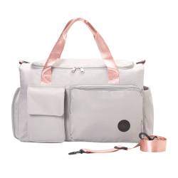 Bolso Earth 360 50x28x21cm Beige