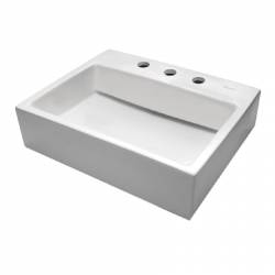 Bacha De Apoyo Cuadrada Piazza 56x46x13,5 cm