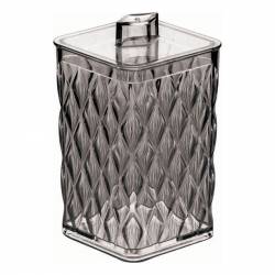 Porta Hisopos Y Algodón Plasutil 285 ml Gris