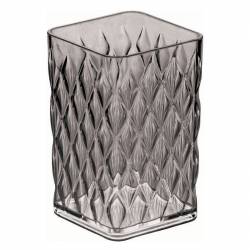Porta Cepillo Plasutil 300 ml Glamour Gris