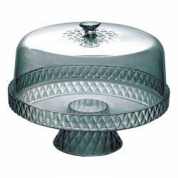 Campana Tortera Plasutil Con Base Y Pie Azulino