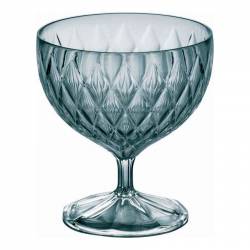 Copa Postre Plasutil 350 ml Glamour Azulino