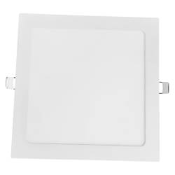 Plafón Led Bellalux Slim Cuadrado Frío 12 Watts