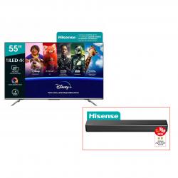 TV ULED 4K U7 Hisense 55
