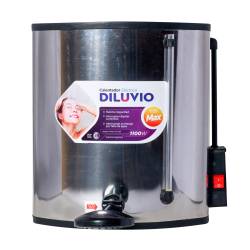 Calefón Indelplas Eléctrico 20 Lts Max Acero Inoxidable