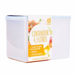 Organizador Hermético Duzzi 4,5 Lts Celeste