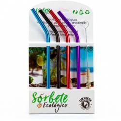 Sorbete de Aluminio Cimarrón x 4 Unidades