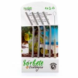Sorbete de Acero Inoxidable x 4 Unidades