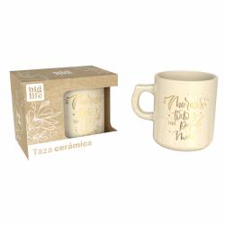 Taza de Cerámica Big Life Modelo Mereces