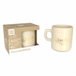 Taza de Cerámica Big Life Modelo Amarte