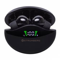 Auriculares Stromberg BT Tws Range Pro Negro