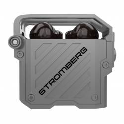 Auriculares Stromberg BT Tws Cyber Wave Gris