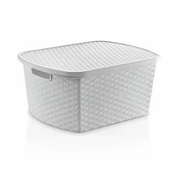 Caja Plástico Star Company 15 Litros Blanca