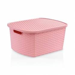 Caja Plástico Star Company 15 Litros Rosa