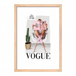 Cuadro Vogue 30x40 cm