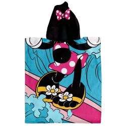 Poncho Toallón Infantil Estampado Minnie