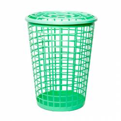 Cesto De Ropa Redondo Gemplast Verde