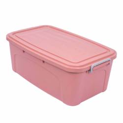 Organizador Plástico Gemplast 20 Litros Rosa