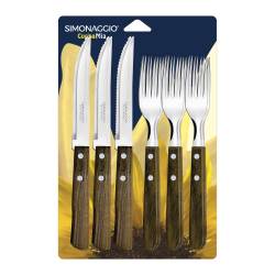 Juego de Cubiertos Simonaggio 12 Piezas Acero