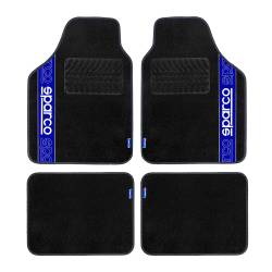 Cubre Alfombras Sparco Azul 4 Piezas