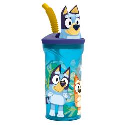 Vaso Star Bluey 360 ml Figura 3D