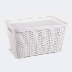 Cesto Mediano Con Tapa Colombraro