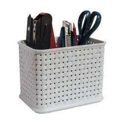 Cesto de Ratan Rectangular Mini Alto Colombraro
