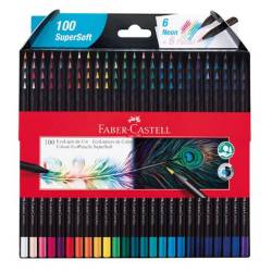 Ecolpices Faber Castell Supersoft  De Colores x 110 
