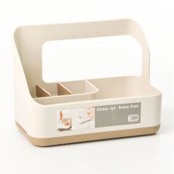 Organizador Decormesa Beige 19x10,5x14,5cm