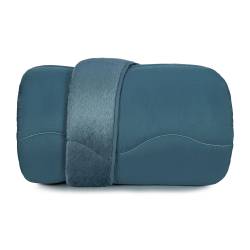 Acolchado Microfibra con Sherpa Blend Confort Azul 150X230