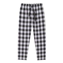 Pantalón Hombre a Cuadros Talle S-XL